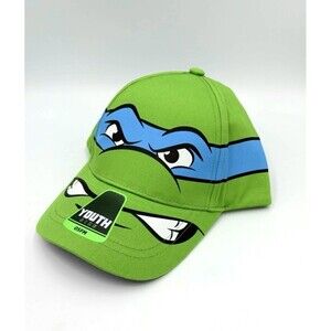 NEW Teenage Mutant Ninja Turtles "Leonardo" Snapback Baseball Hat Cap OSFM Boys